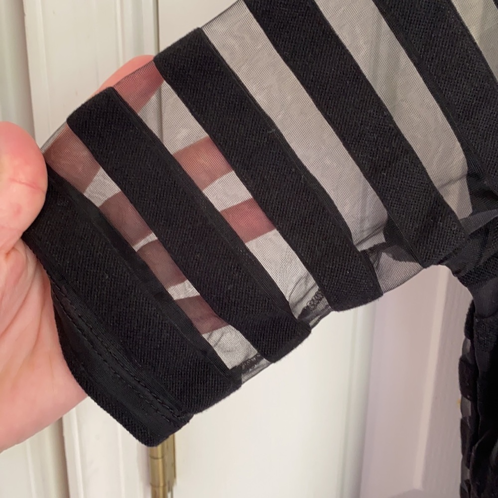 Anthro - Sunday in Brooklyn Striped Black … - Picture 4 of 8